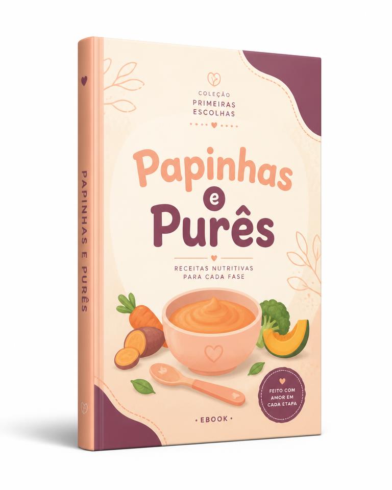 Capa do material Papinhas e purês do NutriBaby